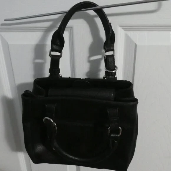 PINK STIX ACCESSORIES | Small Black Embossed Handbag - Picture 8 of 9